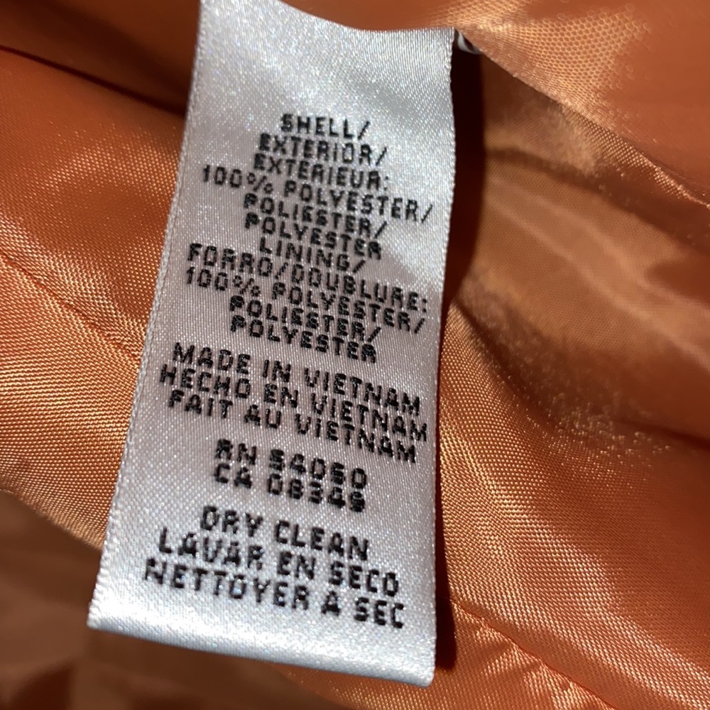 Suit Studio Persimmon Polyester 3-Button Single-B… - image 6